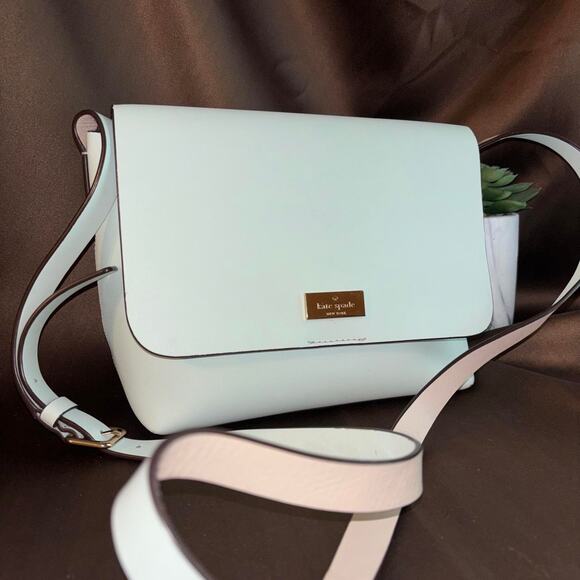 Kate Spade New York Handbags - Kate spade new york leather crossbody *minor spots on back of bag*